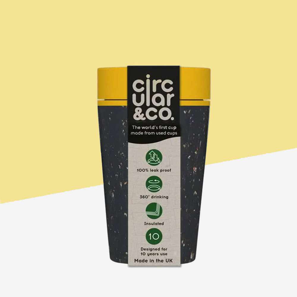 Herbruikbare koffiebeker Gerecycled 227ml - Circular & Co