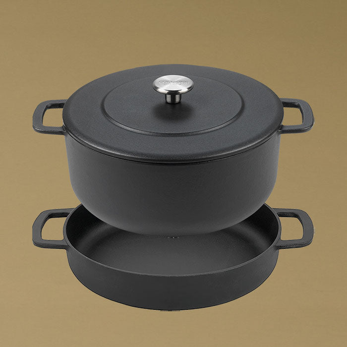 Combideal Dutch Oven + Sous chef pan Combekk - gerecycled