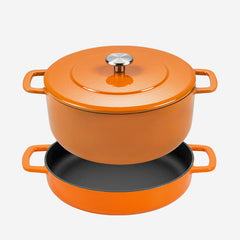 Combideal Dutch Oven + Sous chef pan Combekk - gerecycled