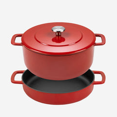Combideal Dutch Oven + Sous chef pan Combekk - gerecycled