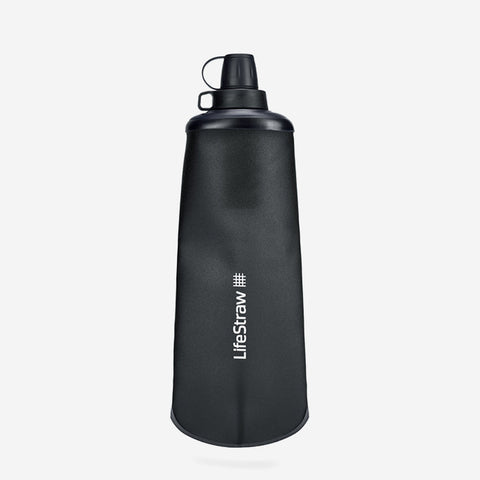 Flexibele Waterfilter liter waterfles - Lifestraw Peak squeeze bottle