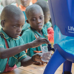 Flexibele Waterfilter liter waterfles - Lifestraw Peak squeeze bottle