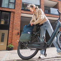 Duurzaam relatiegeschenk - Fietstas gererycled met logo