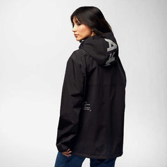 Regenjas / windjack Gerecycled - Zwart