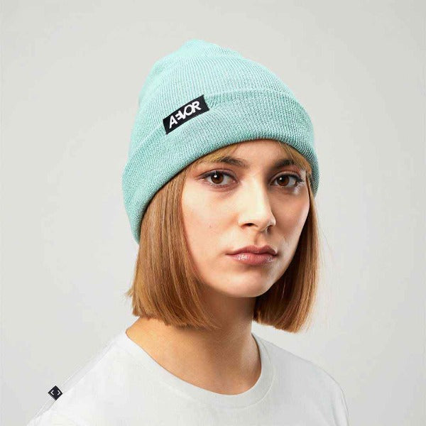 Duurzame muts gerecycled. Beanie in de kLeur blauw