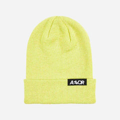 Duurzame muts gerecycled. Beanie in de kLeur geel