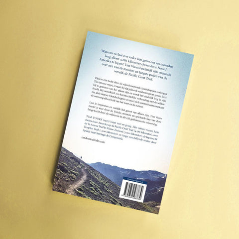 Boek 'Alleen' van Tim Voors - De Pacific Crest Trail te voet van Mexico naar Canada