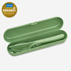 Duurzaam Relatiegeschenk - bestekset Koziol met Logo