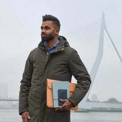 Tabletsleeve Gerecycled Leer 11 inch - Made out of