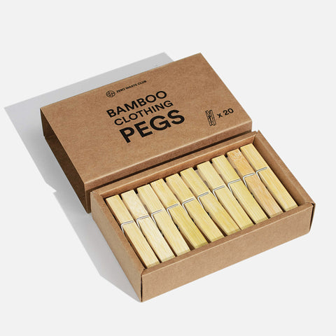 Bamboe Wasknijpers - Zero Waste Club