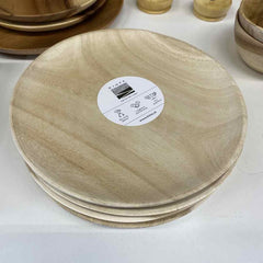 Servies hout: Bord 23cm