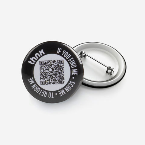 Thnx Tag Buttons - Voor je kwijtgeraakte spullen