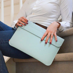 Laptophoes Gerecycled Leer 16 inch