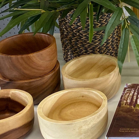 Servies hout: Kom - 16,5cm