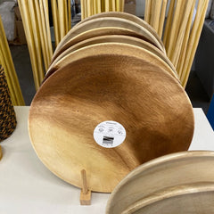 Servies hout: Bord 28cm