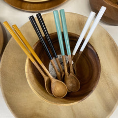 Servies hout: theelepel