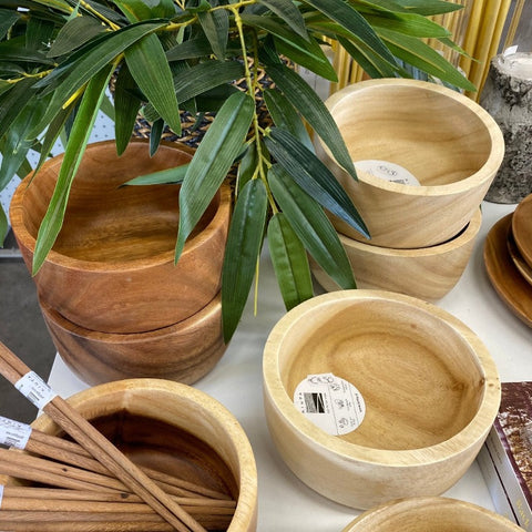 Servies hout: Kom - 16,5cm