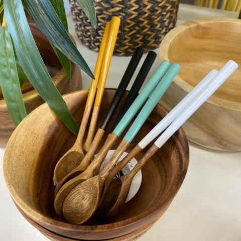 Servies hout: theelepel